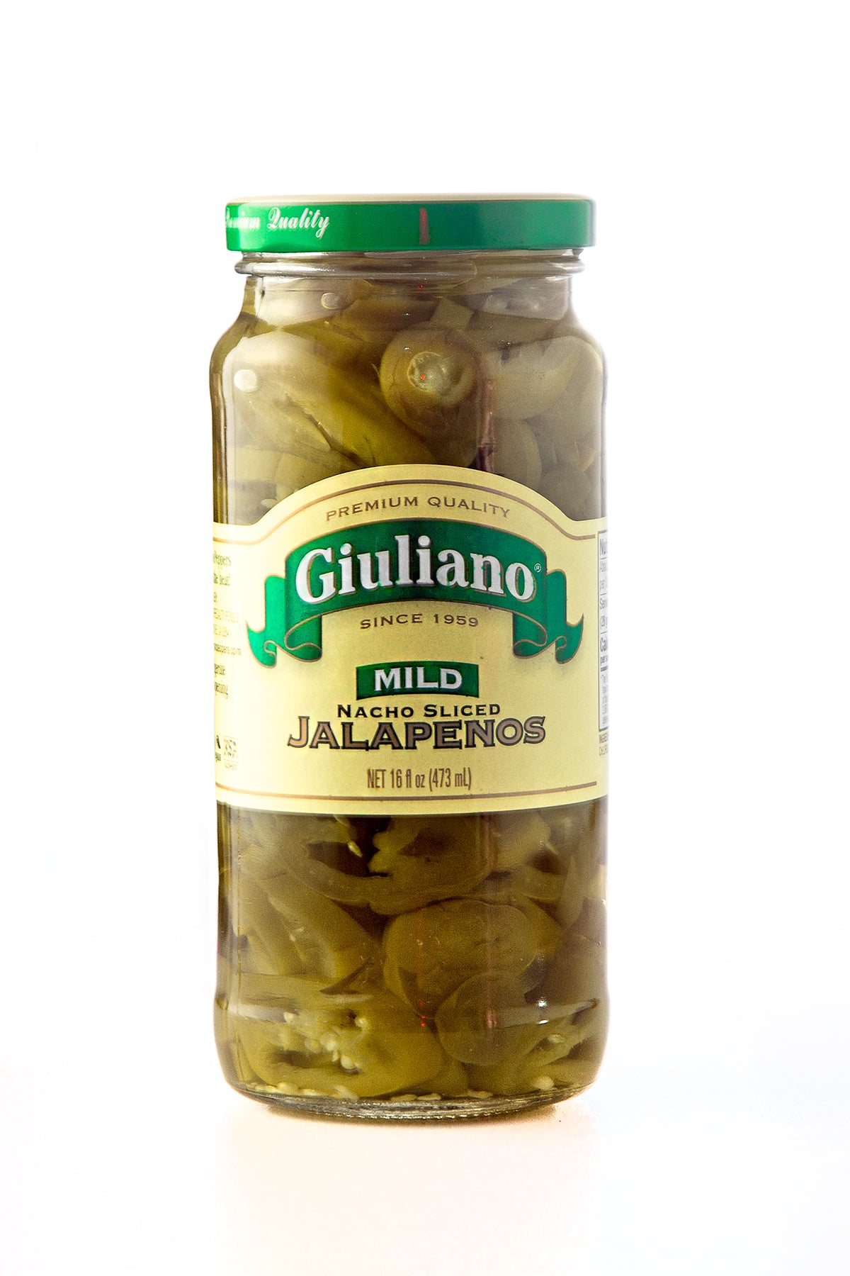 Giuliano - Mild Nacho Sliced Jalapeños