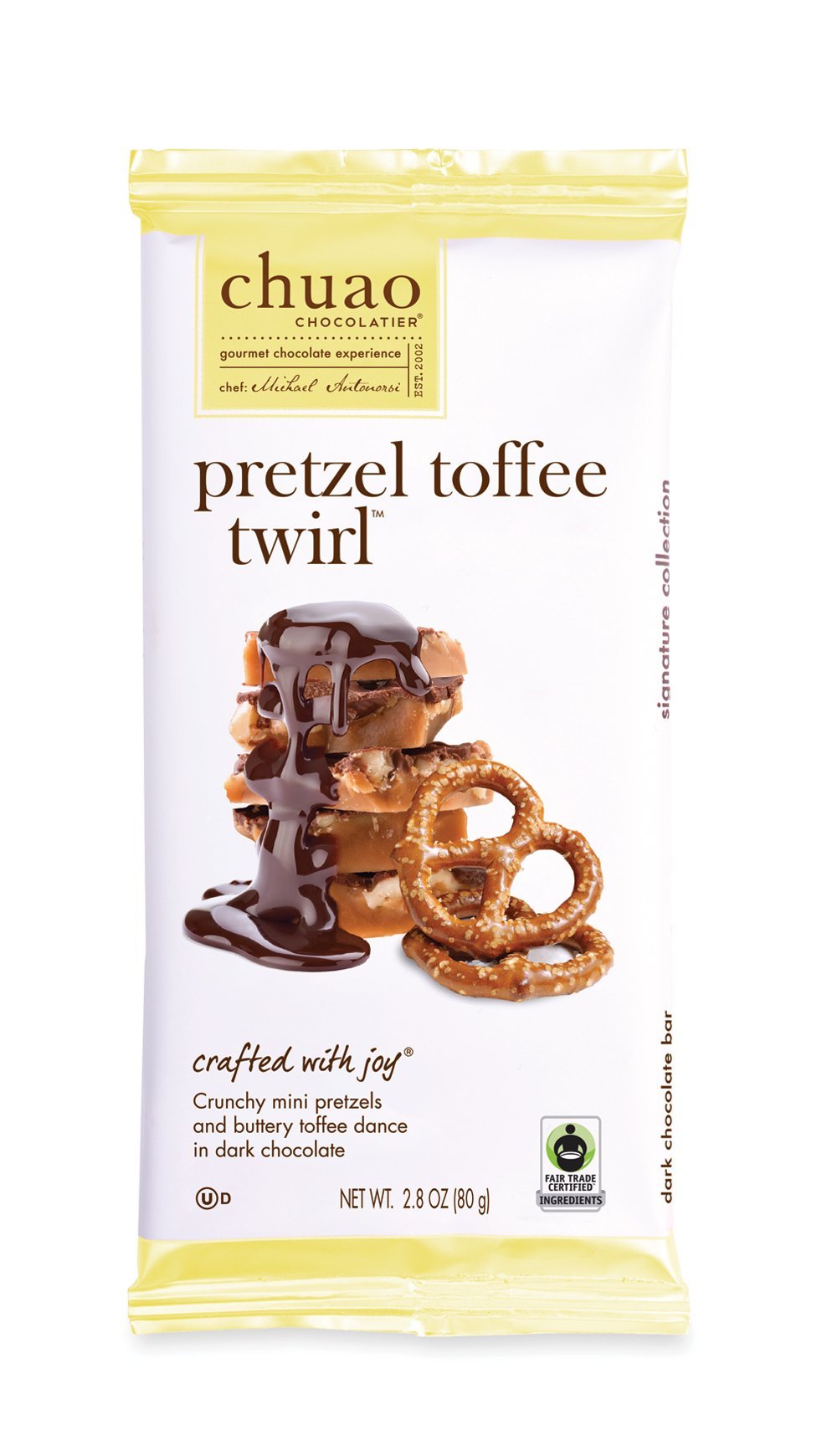 Chuao - Pretzel Toffee Twirl